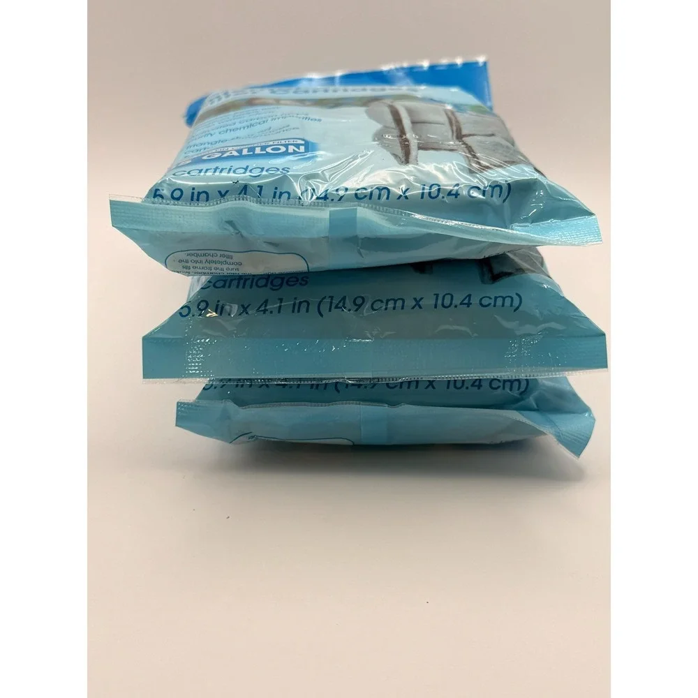 Top Fin Corner Internal Filter Cartridges 15 Gallon Aquarium Filter 2 Pack Lot 3
